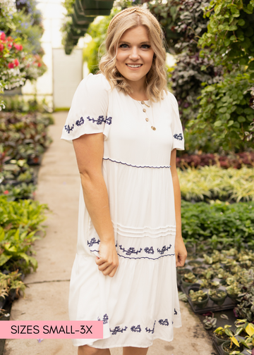 Julia White Dress