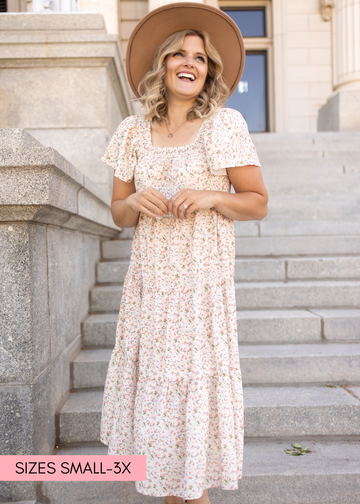 Theodosia Cream Dress