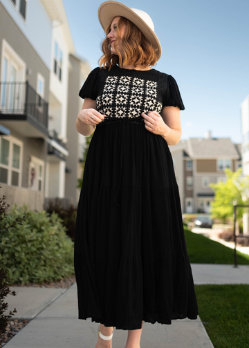 Adrianna Black Dress