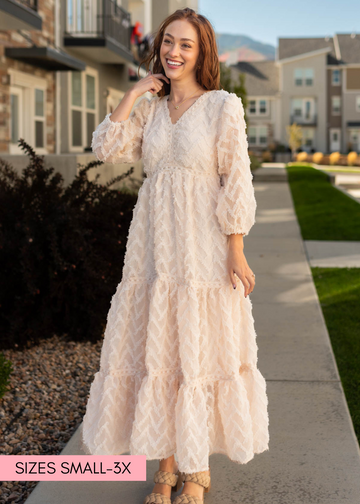 Alessia Cream Dress
