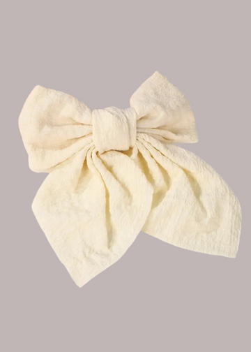 Anne Cream Bow