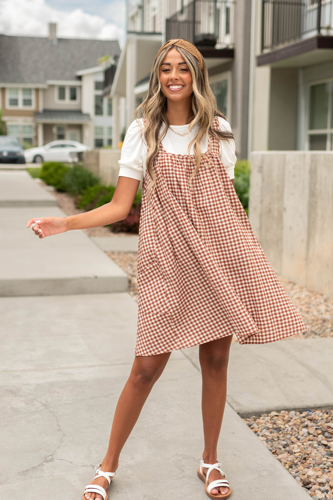 Arden Cinnamon Dress