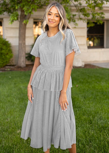 Ari Grey Dress