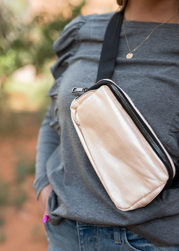 Ariah Cream Belt Bag