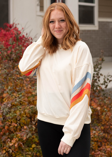 Arley Retro Stripe Pullover
