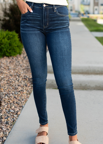 Ashlynn Dark High Rise Skinny Jeans