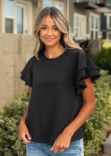 Asra Black Top