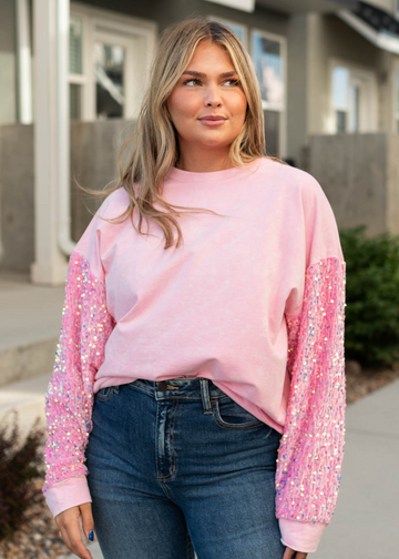 Berlynn Pink Pullover