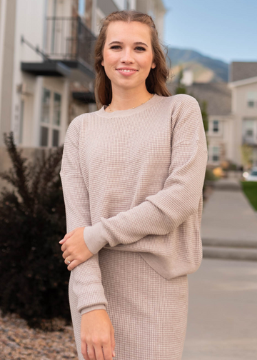 Brenna Stone Sweater