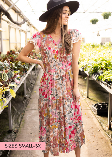 Brooke Floral Dress