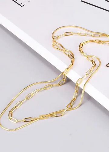 Carla 18K Gold Plated Necklace
