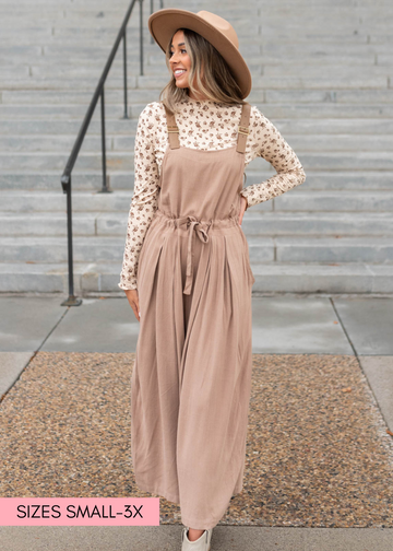 Carolyn Mocha Jumpsuit