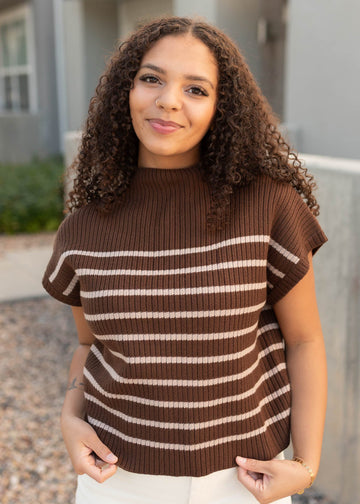 Claire Hazelnut Sweater