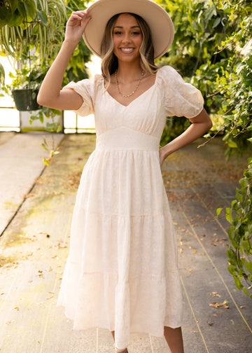 Clara Cream Dress