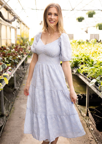 Clara Light Blue Dress