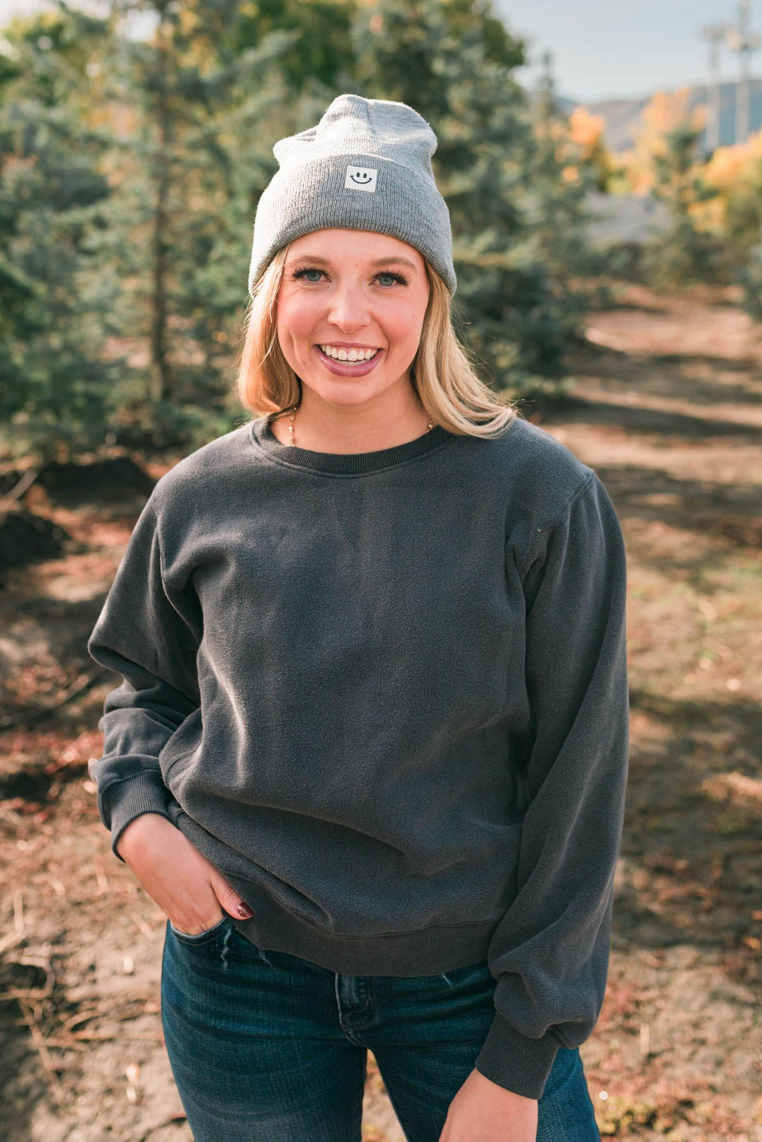 Anna Smiley Beanie
