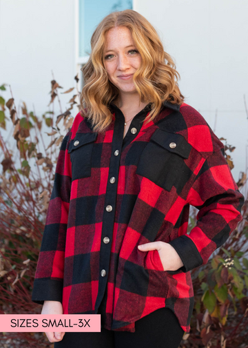 Emryson Buffalo Check Top