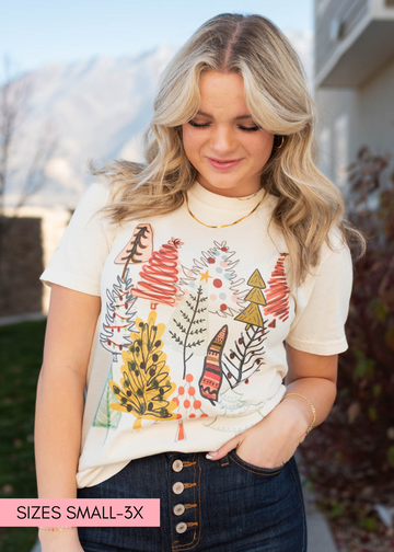 Evelin Christmas Tree Shirt