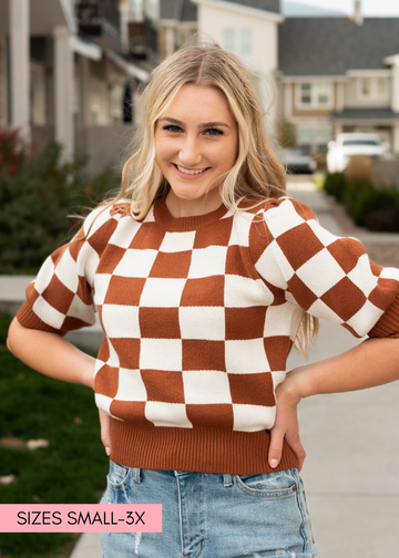 Faris Camel Sweater