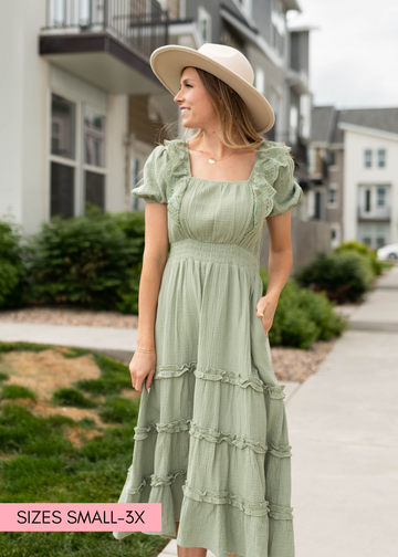 Felicity Sage Dress