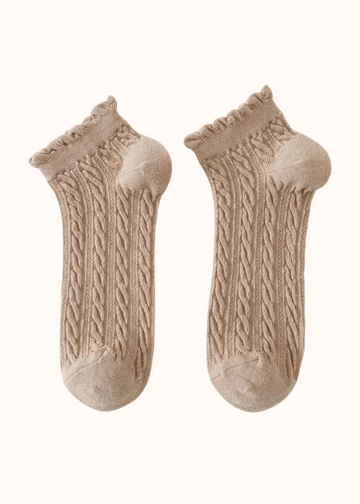 Frankie Brown Textured Socks