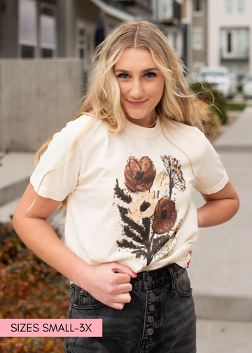 Grateful Heart Cream T-shirt