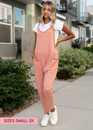 Gwen Terracotta Jumpsuit