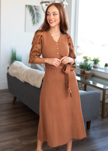Haleigh Brown Dress