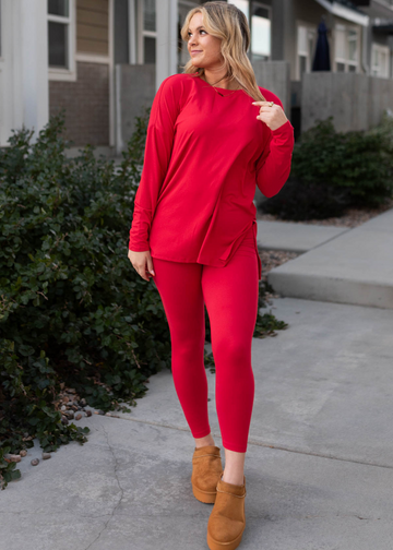 Hollie Ruby Loungewear Set