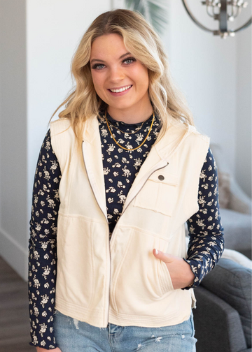 Journey Cream Vest
