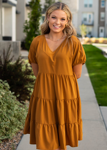 Kiera Deep Spice Dress