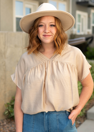Kimone Beige Top