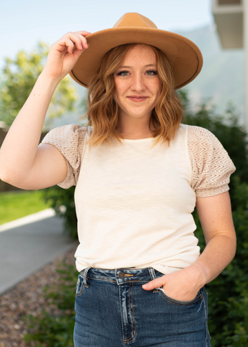 Kira Ivory Top