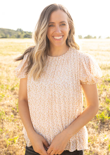Laurel Ivory Floral Top