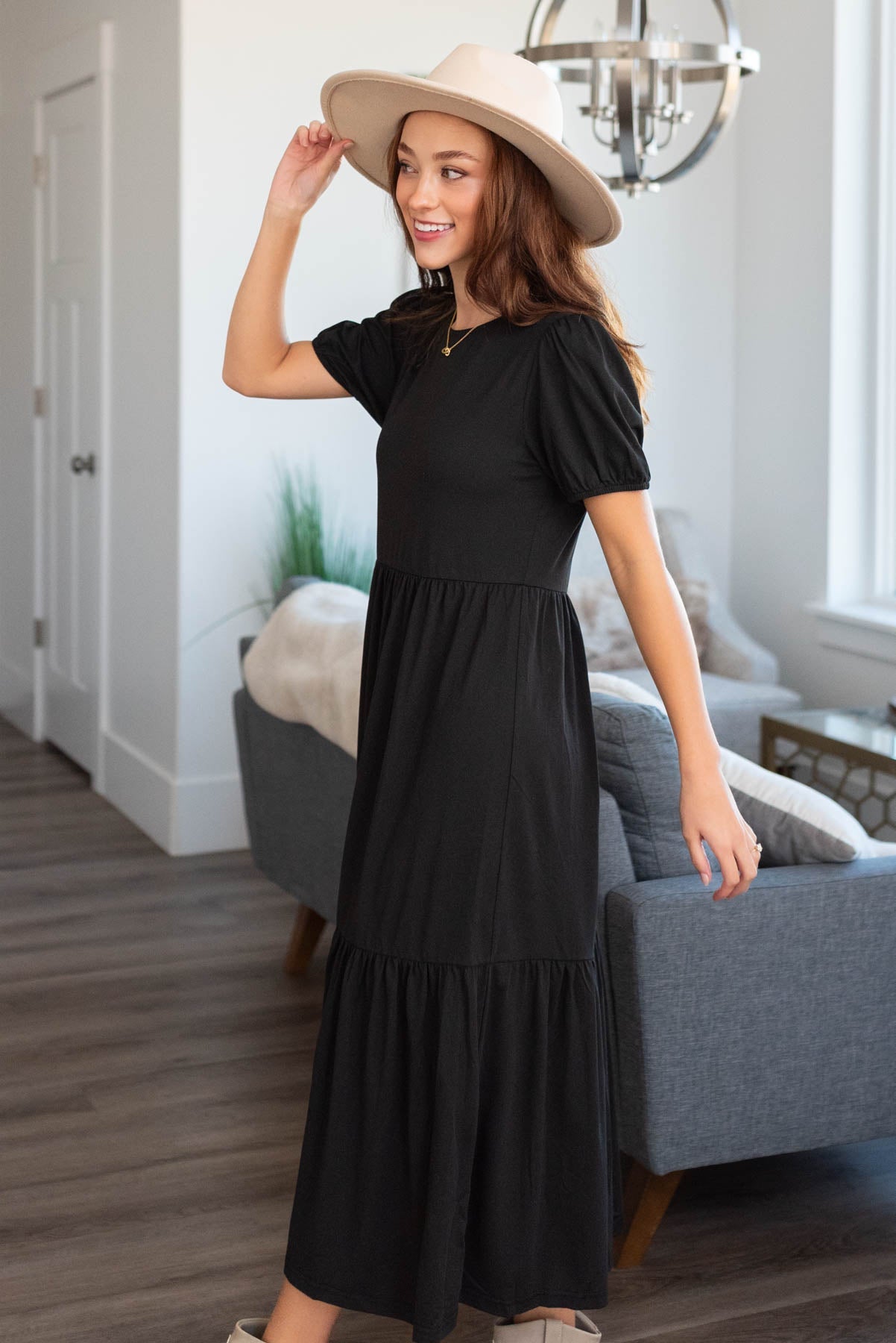 Leala Black Dress