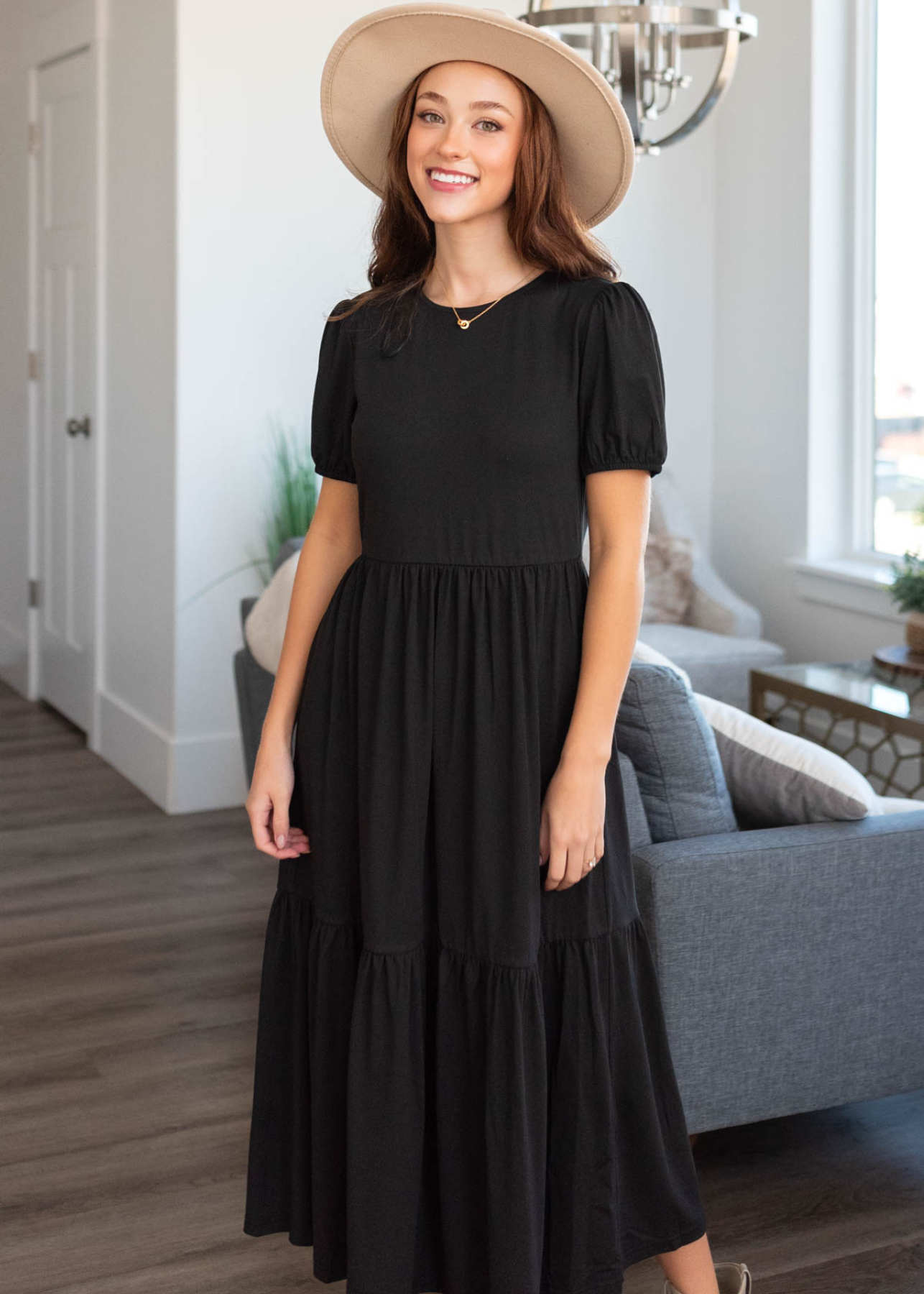 Leala Black Dress