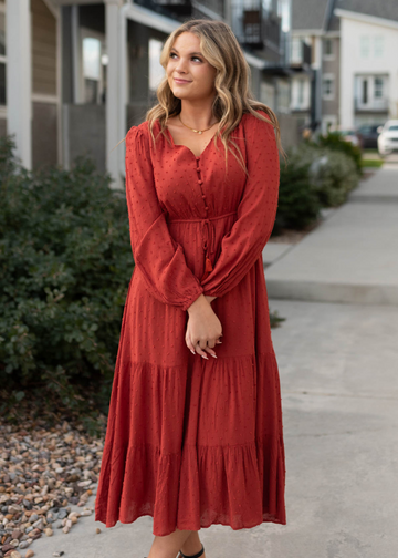 Lilith Brick Dress