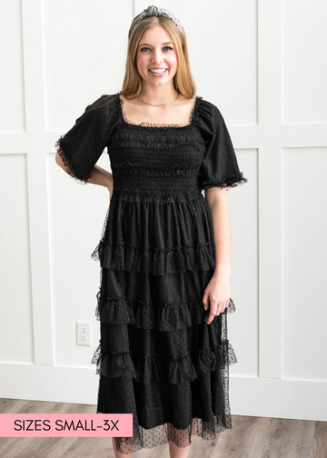 Keziah Black Dress