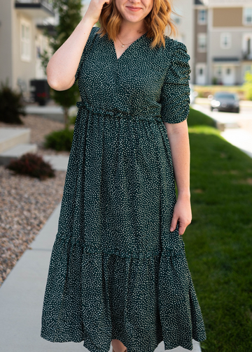 Marlene Hunter Green Dress