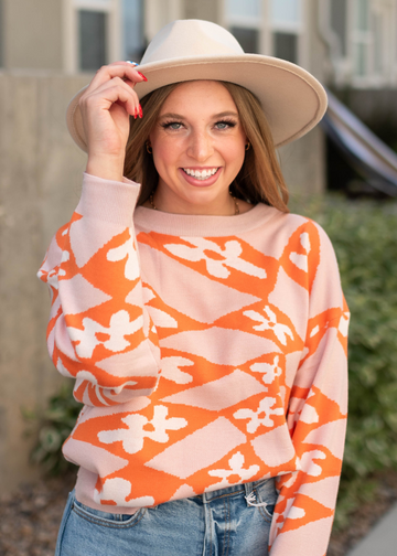 Maxine Pink Sweater