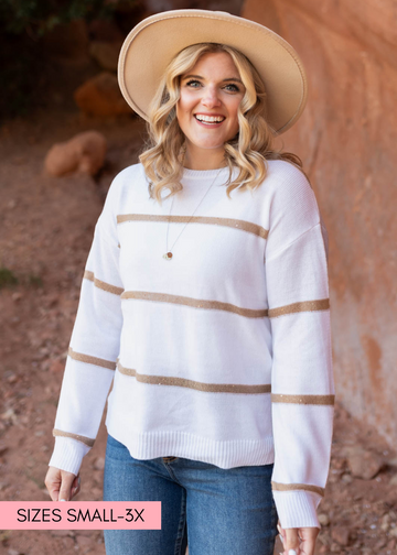Mikayla White Sweater
