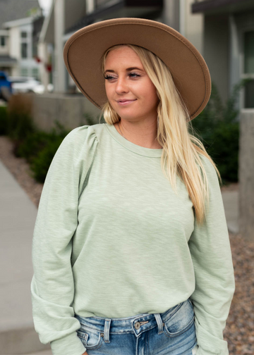 Myra Sage Sweatshirt