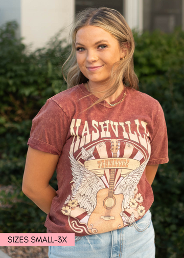 Nashville Vintage Wine Tee