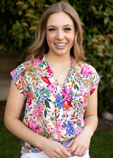 Orianna Floral Top