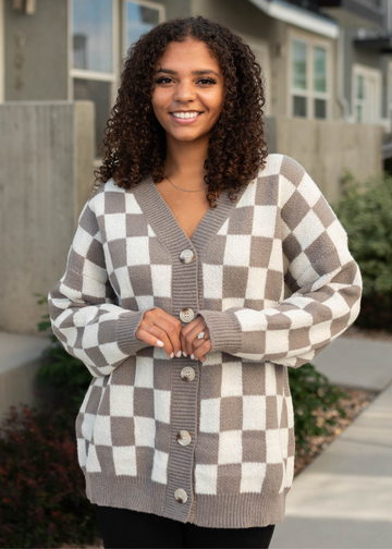 Rima Mocha Cardigan