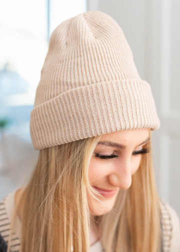 Sammie Taupe Beanie