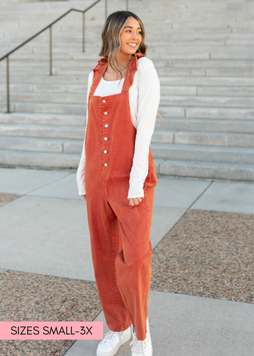 Scarlette Rust Jumpsuit