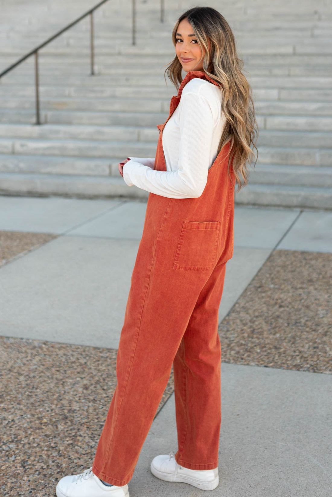 Scarlette Rust Jumpsuit
