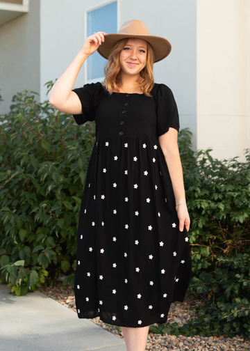Selma Black Dress