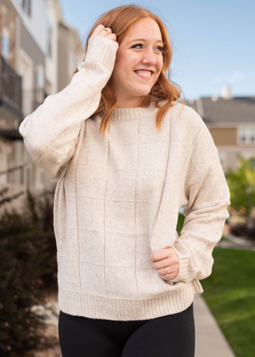 Shae Oatmeal Sweater